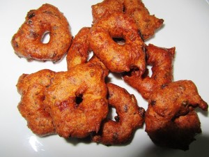 Perfectly golden brown batuk roti ready to be served