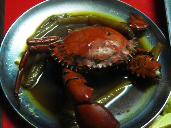 crab with Newari taste @Kwacha