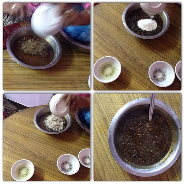 Making Yomari- Step 1