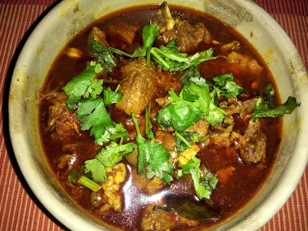 Mutton Curry (Khasi ko Masu)