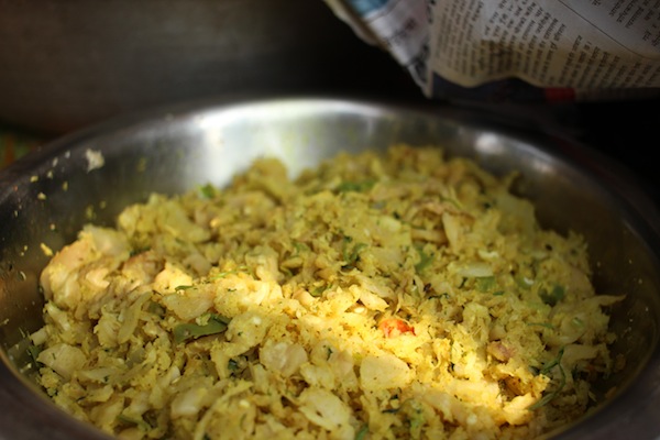 Sinki: like gundruk but made from fermenting shredded radish