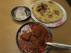 naam and butter chicken curry