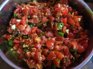 tomato pickle mixture