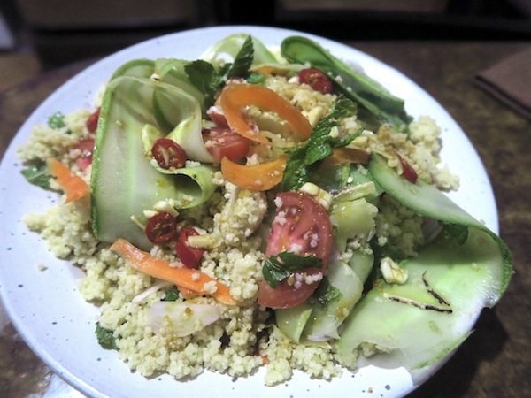 Kaguno (Foxtail Millet) Salad with Roasted Mustard Oil Dressing