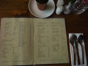 Menu at Nilgiri Thakali Delights