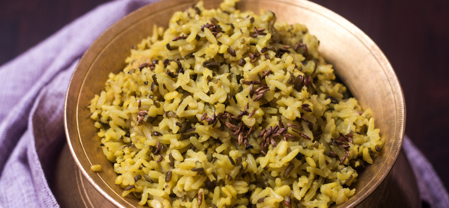 Khichadi: Savory Black Lentil and Rice Porridge