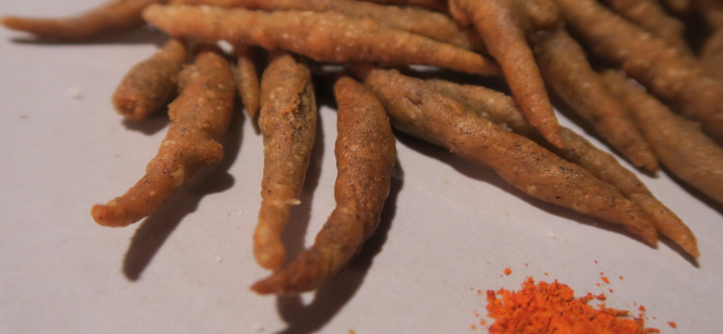 Making Kanchemba, Thakali buckwheat fries, at home