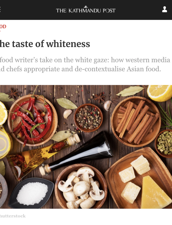 The taste of whiteness